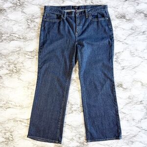 Talbots Dark Wash High Rise Flare Jeans